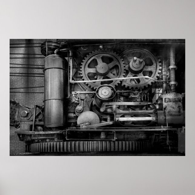 Steampunk - Schwerstahl Poster (Vorne)