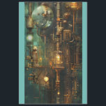 Steampunk Seidenpapier<br><div class="desc">Ein steamponischer industrieller Labrador</div>