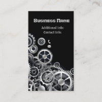 Steampunk Silver Gears 2