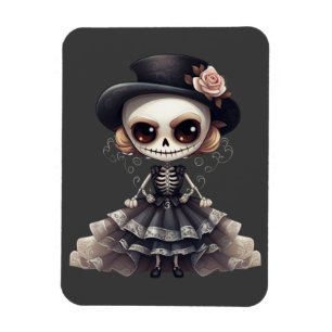 Steampunk Skeleton Magnet