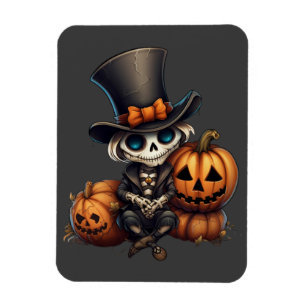 Steampunk Skeleton Magnet