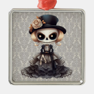 Steampunk Skeleton Ornament Aus Metall