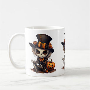 Steampunk Skeleton Tasse