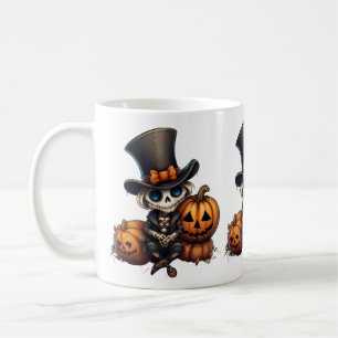 Steampunk Skeleton Tasse