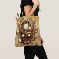 Steampunk Skull Gothic Style