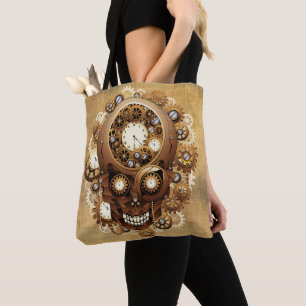 Steampunk Skull Gothic Style