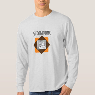 Steampunk Smartphone Science-Fiktion T-Shirt