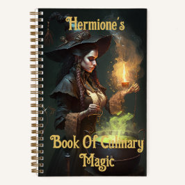 Steampunk Sorceress Cutomisable Rezept Notebook Notizbuch