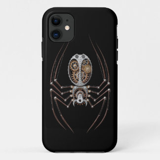 Steampunk Spinne auf Schwarzem Case-Mate iPhone Hülle