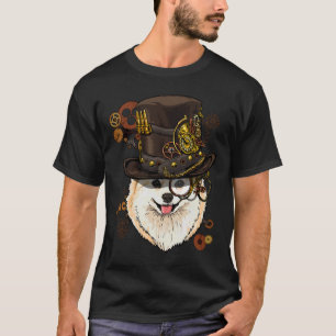 Steampunk Spitz Dog Steampunk Lovers T-Shirt
