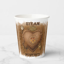 Steampunk Steam Powered Heart