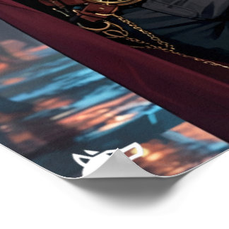 Steampunk Strategist - Confidence and Charm Poster