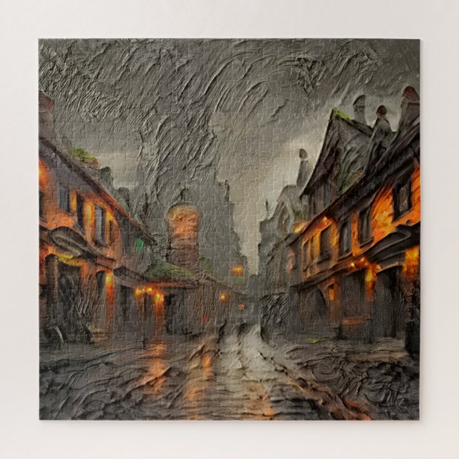 Steampunk Street der Smith Puzzle (Vertikal)
