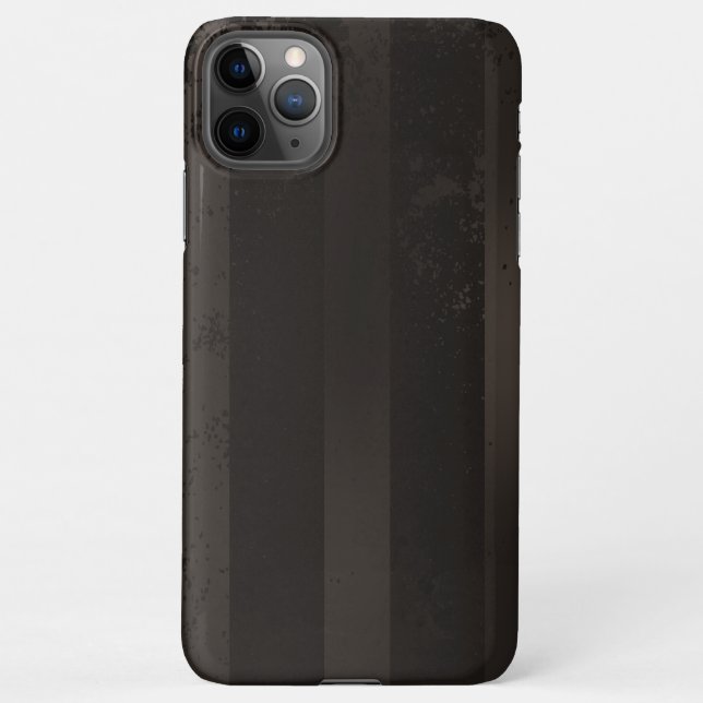 Steampunk-Streifenbraun iPhone Hülle (Rückseite)