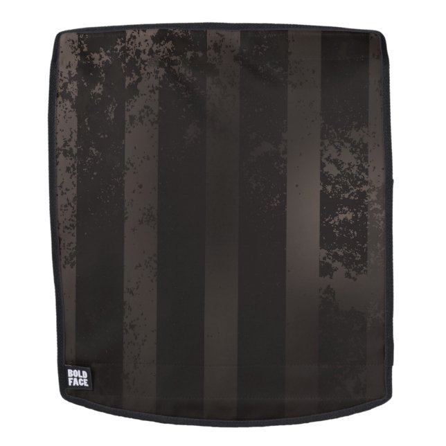 Steampunk-Streifenbraun Rucksack (Abnehmbare Front)