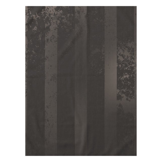 Steampunk-Streifenbraun Tischdecke (Vorderseite)