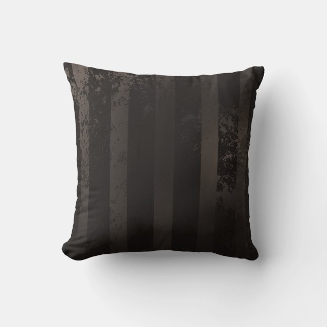 Steampunk striped brown background kissen (Vorderseite)
