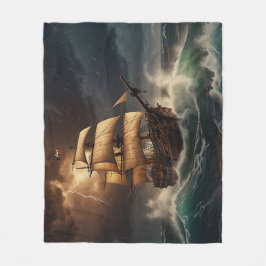 Steampunk Submersible Ocean Liner Fleecedecke