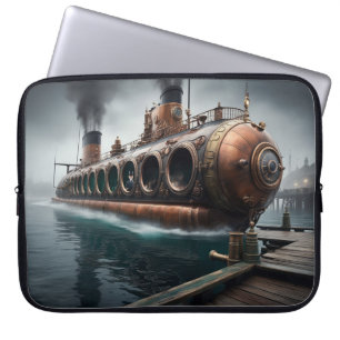 Steampunk Submersible Ocean Liner Laptopschutzhülle