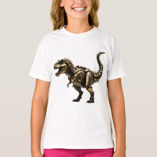 Steampunk T-Rex Mech – Messing-Dino-Bestie T-Shirt