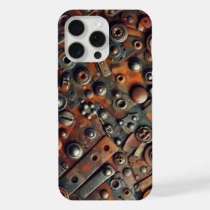 Steampunk-Tarnung, Camouflage iPhone 15 Pro Max Hülle