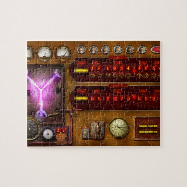 Steampunk - Temporaler Flux Puzzle (Horizontal)