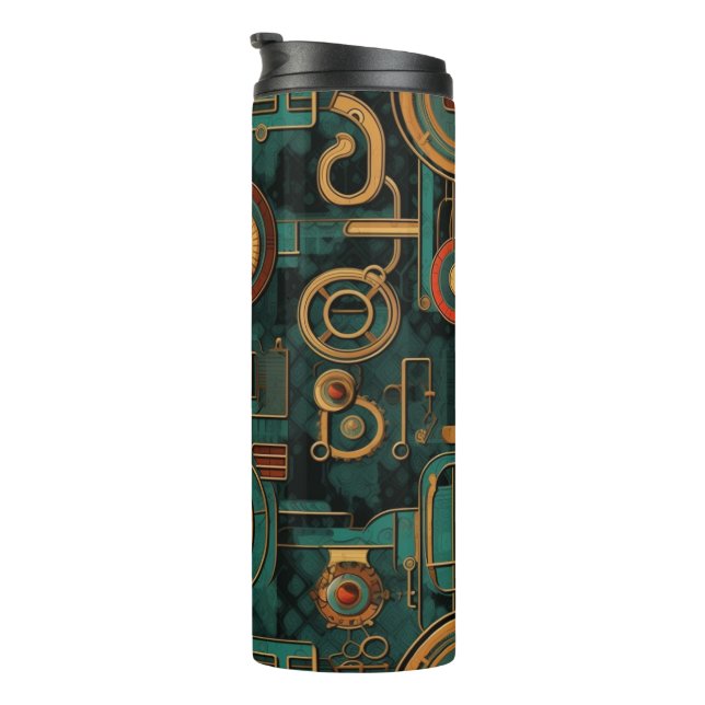 Steampunk Thermosbecher (Nach rechts gedreht)