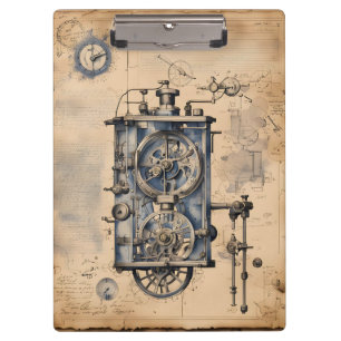 Steampunk Thingamajig Klemmbrett