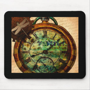 Steampunk Timepiece Mousepad