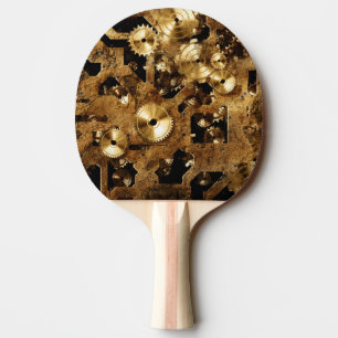 Steampunk Tischtennis Schläger