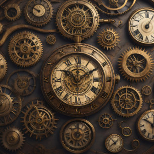 Steampunk Tissue Paper Seidenpapier