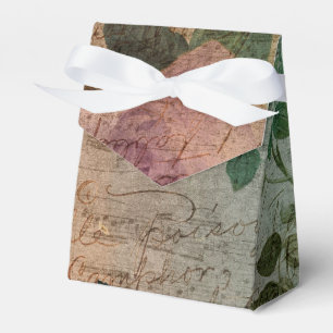 Steampunk Torn Rose Vintage Not leidende Ephemer Geschenkschachtel