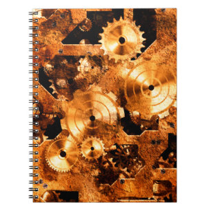 Steampunk Tow Hitch Cover Notizblock