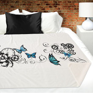 Steampunk Tribal Blue Butterfells Sherpadecke