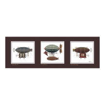 Steampunk-Trio von Fantasy Dirigibles