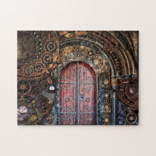 Steampunk-Tür-Puzzle Puzzle
