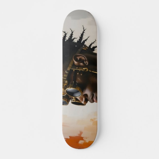 Steampunk Typ Skateboard (Vorne)