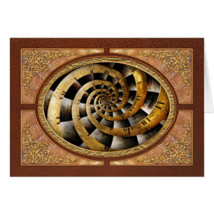 Steampunk - Uhr - Der Zeitfluss