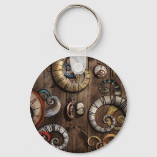 Steampunk - Uhr - Zeitmaschine Schlüsselanhänger