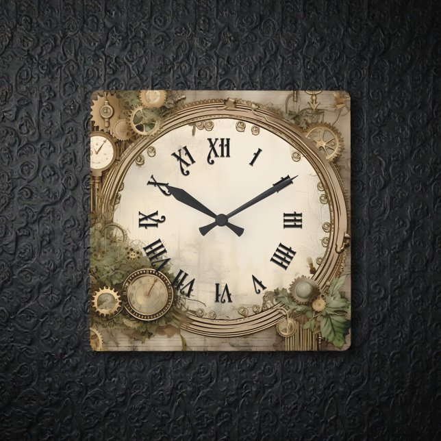 Steampunk-Uhren Wanduhr (Von Creator hochgeladen)