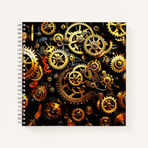 Steampunk-Uhrwerk Gears 1004 Notizbuch