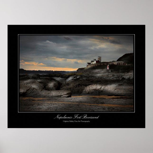 Steampunk und Burtonesque Napoleon Fort Bovisand Poster (Vorne)
