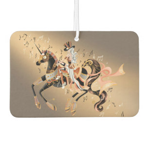 Steampunk und mechanisches Pferd Autolufterfrischer