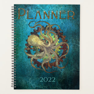 Steampunk- und Uhrwerk Planer