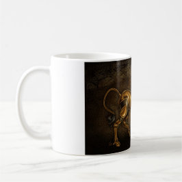Steampunk Unicorn-Damast-Tasse Tasse