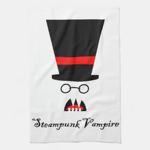 Steampunk Vampir Küchentuch