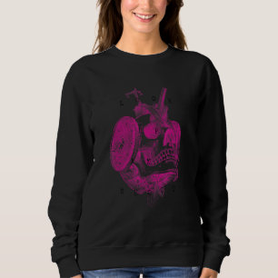 Steampunk Vaporwave Ästhetik Enzyklopädie Mechani Sweatshirt
