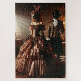 Steampunk Victorian Fantasy Art Masquerade  Puzzle