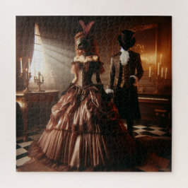 Steampunk Victorian Fantasy Art Masquerade  Puzzle
