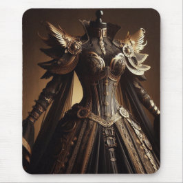Steampunk Viktorianisch Black and Gold Empress Gow Mousepad